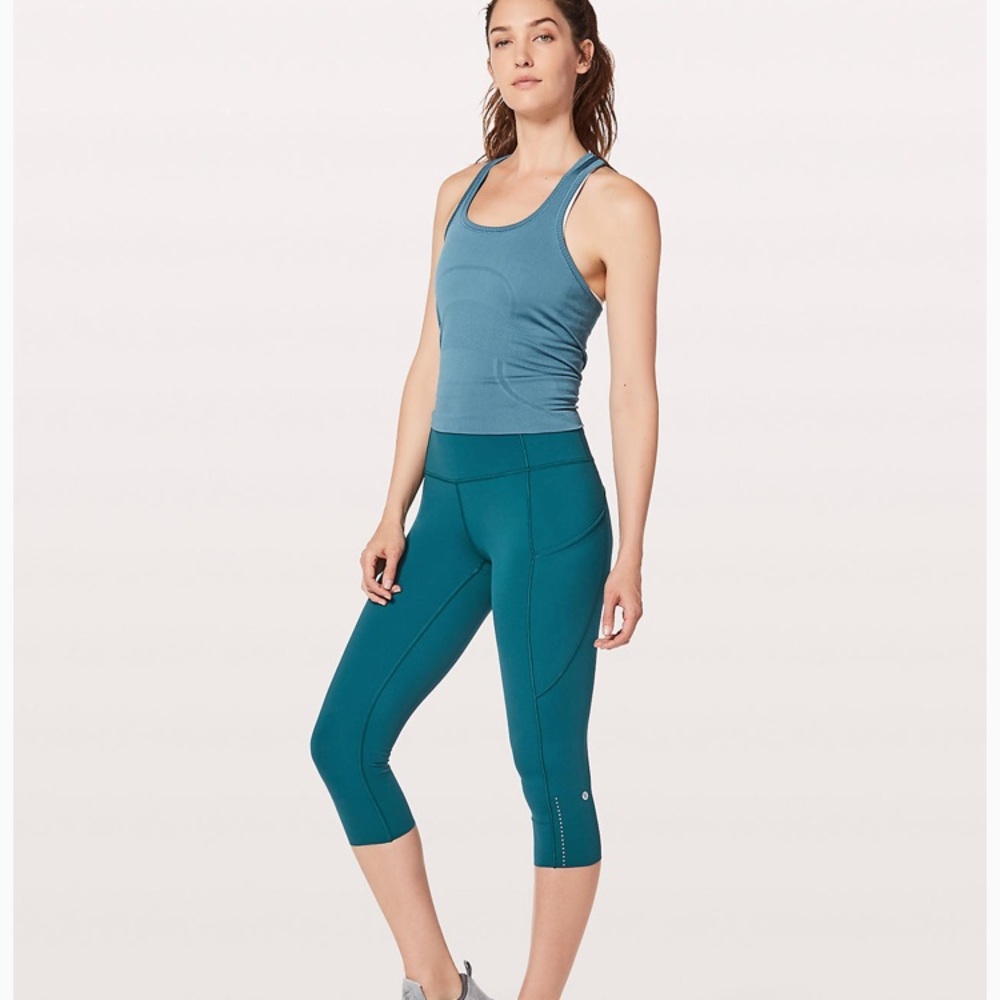 Lululemon fast & free crop II SIZE 6
